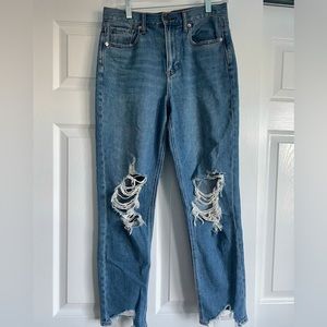 American eagle high waisted mom jeans